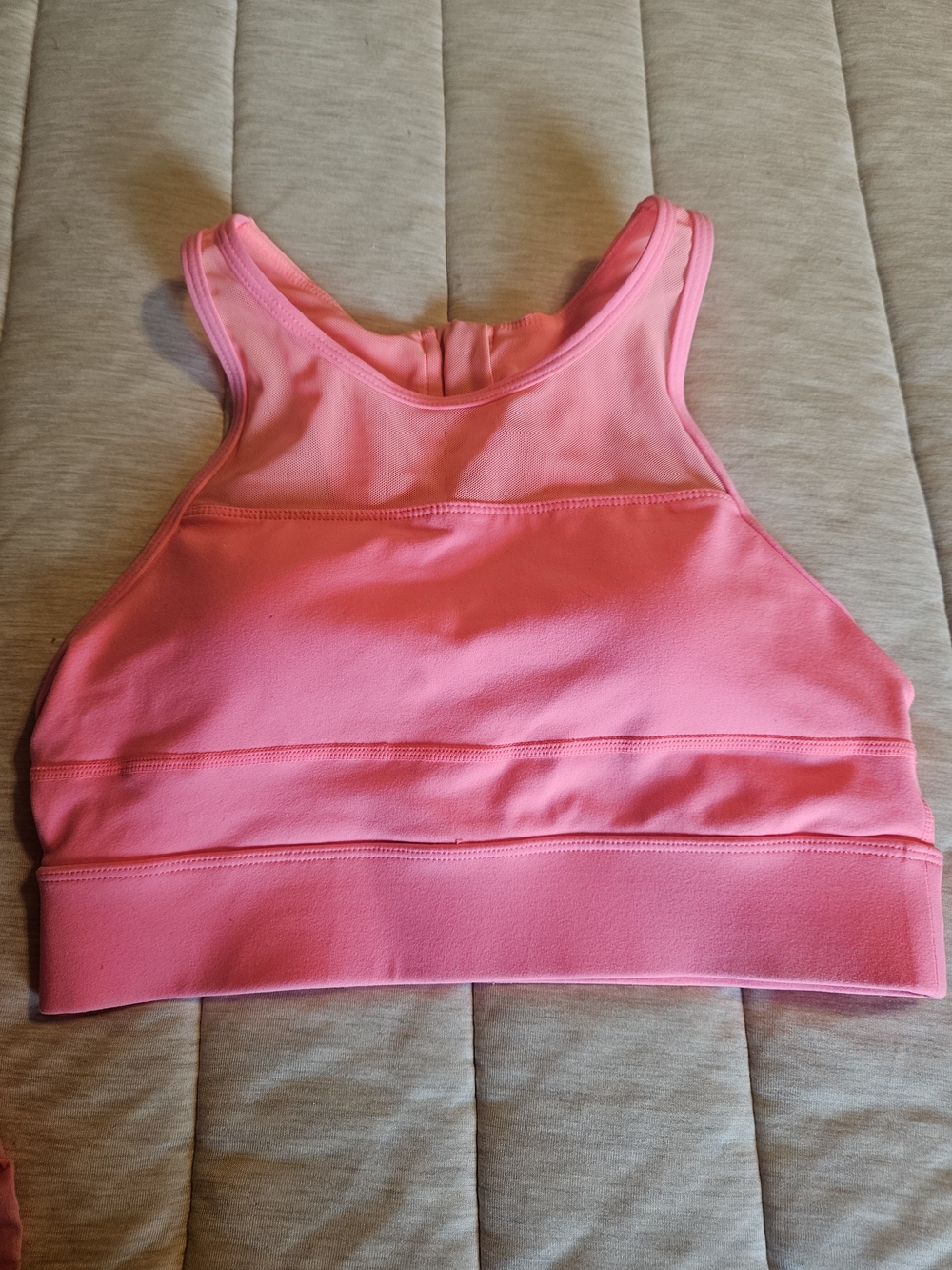 Pink Sports Bra - Racerback Support - Picture 3 of 3